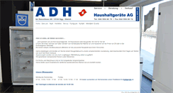 Desktop Screenshot of adh.ch